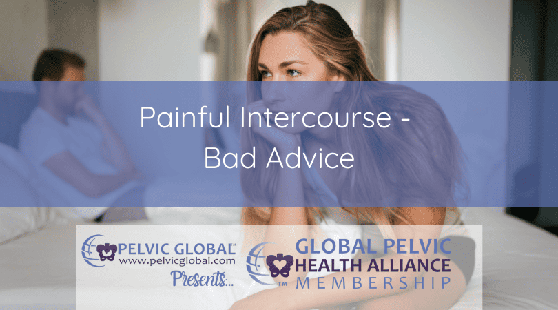 There can be numerous reasons for painful intercourse, ranging from psychological to physical.