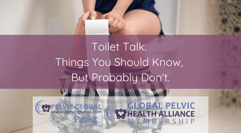 Tracy Sher shares a list of some of the best tips that every person should know about toilet talk.