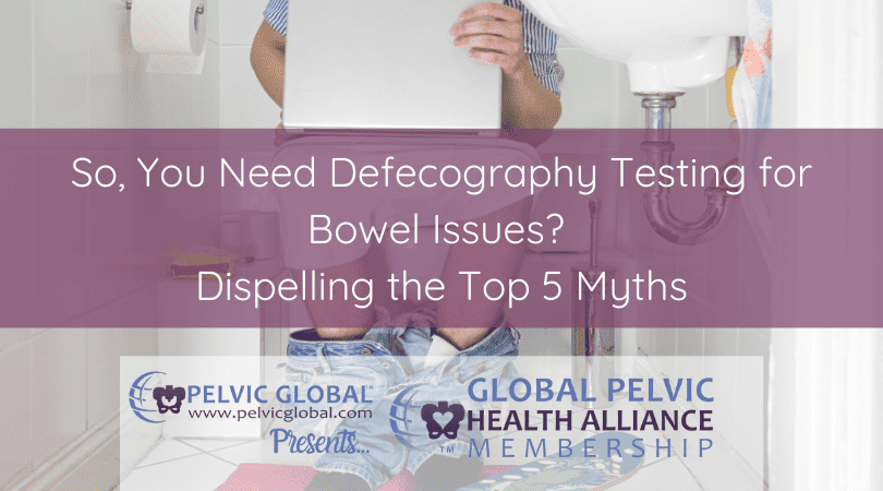 Dr. Vikas Shah, a radiologist specializing in gastrointestinal and colorectal shares information to dispel to the myths about defecograms.