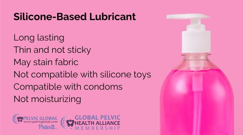 Water-based lubricant points