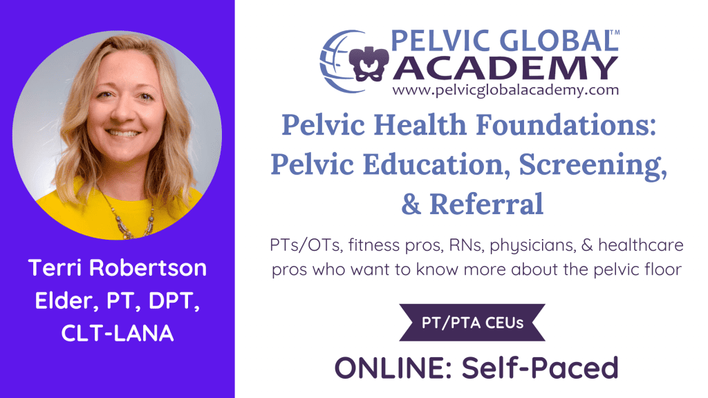 Pelvic Health Foundations with Terri Robertson Elder
